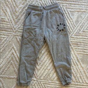 All Saints Gray Kids Jogger Pants